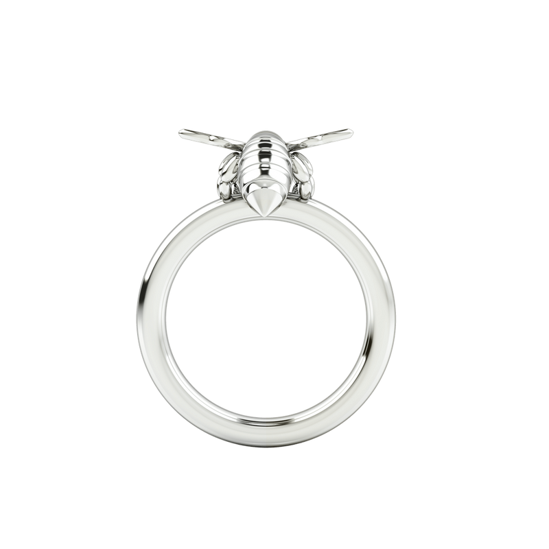 1986 BEE 93° Ready To Fly Ring in Rhodium