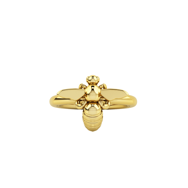1986 BEE 93° Ready To Fly Ring in Yellow Gold